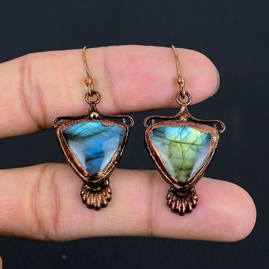 Labradorite Earrings
