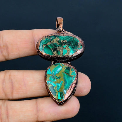 Copper Malachite Necklace