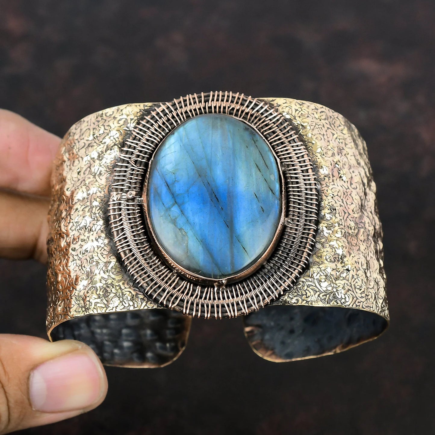 Labradorite Cuff