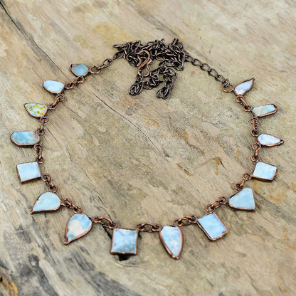 Larimar Raw  Pendant Necklace