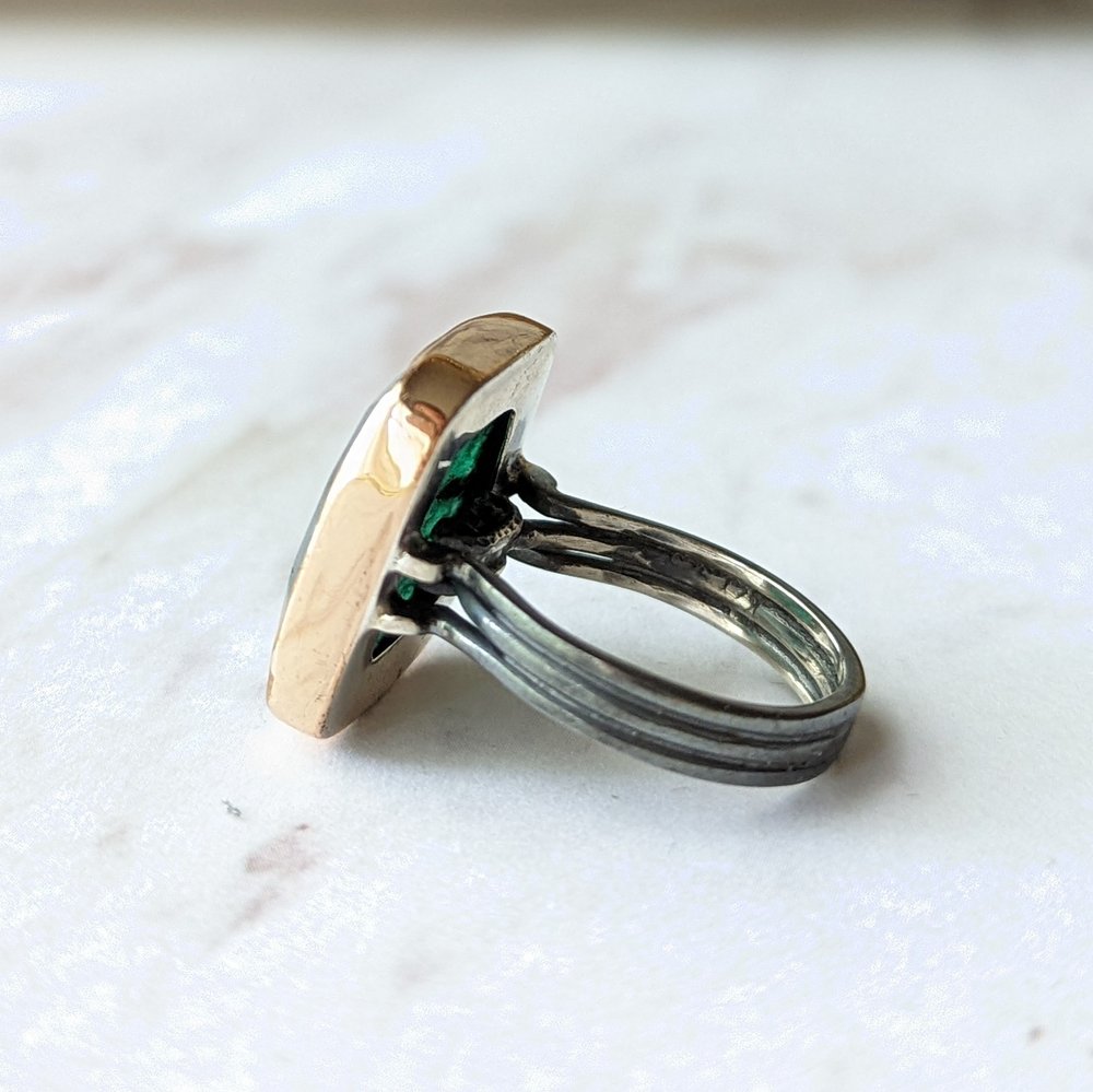 Emerald Ring Sz 7 - La De Da
