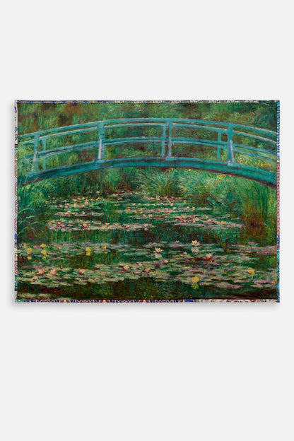 Travel Blanket - The Japanese Footbridge