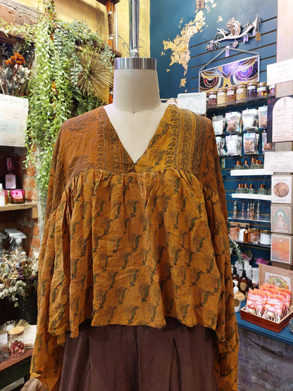 Gold Dust Crop Top 0725 220