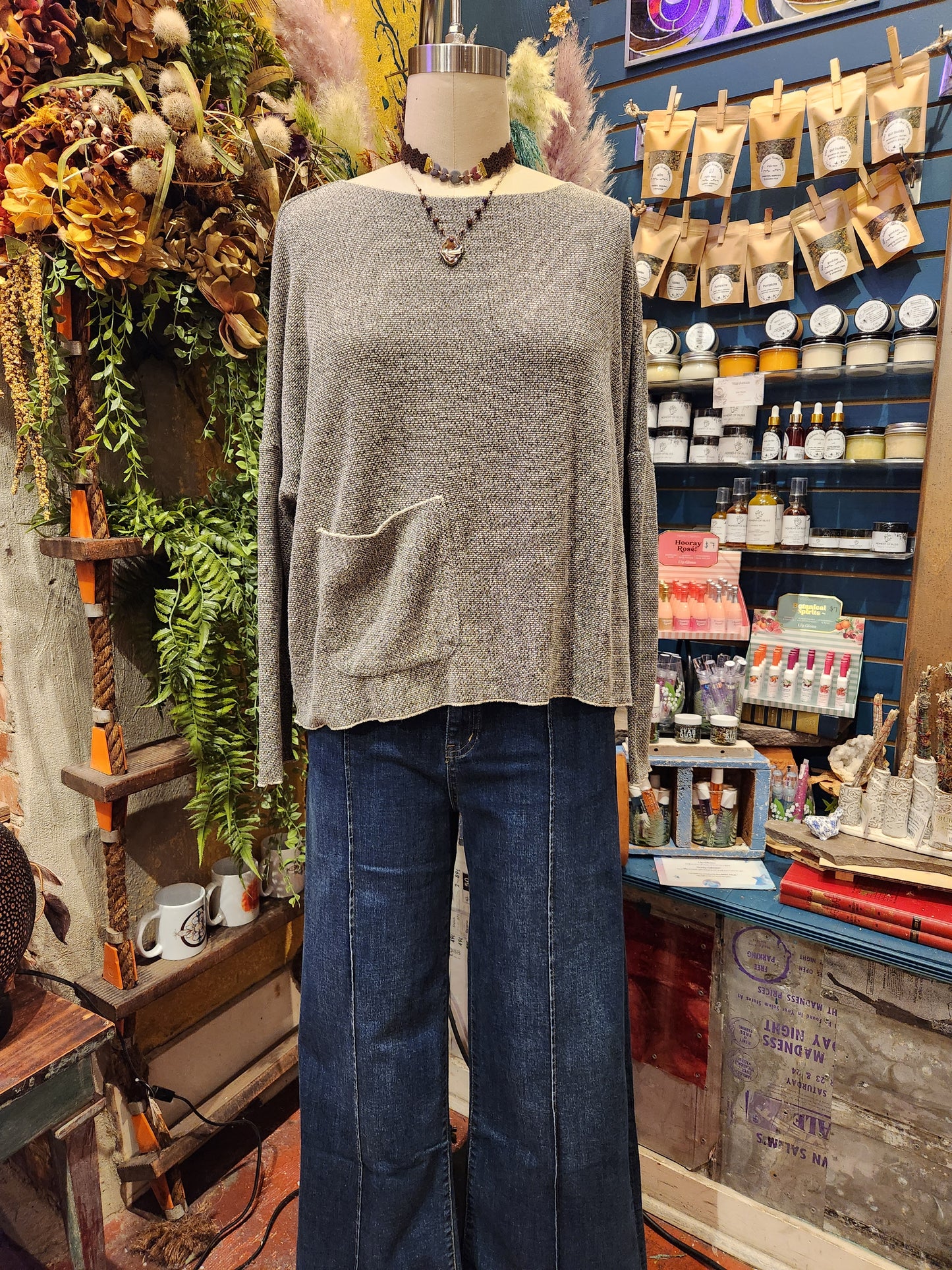 Pocket Pullover - Moonbeam