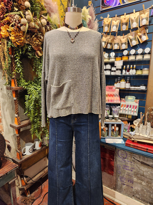 Pocket Pullover - Moonbeam