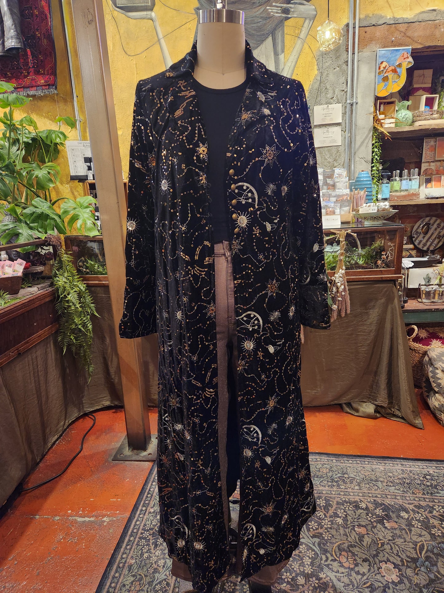 Constellation Sequin Duster