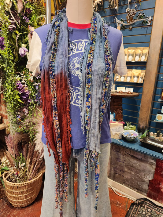Fringe Scarf - OOAK #1