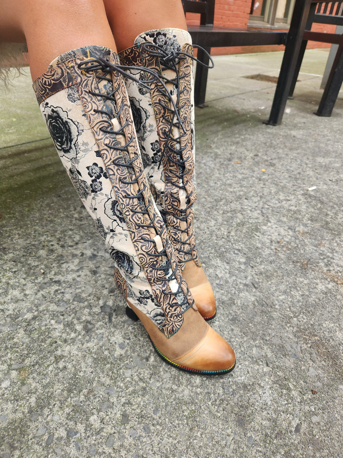 L'ARTISTE PeonyHeaven Boot