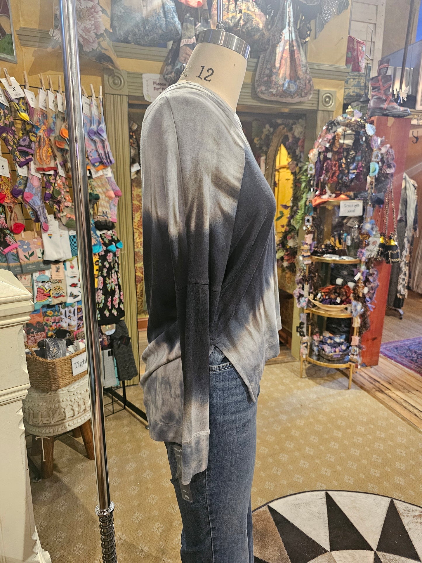 Savannah Sweatshirt - Black Pearl