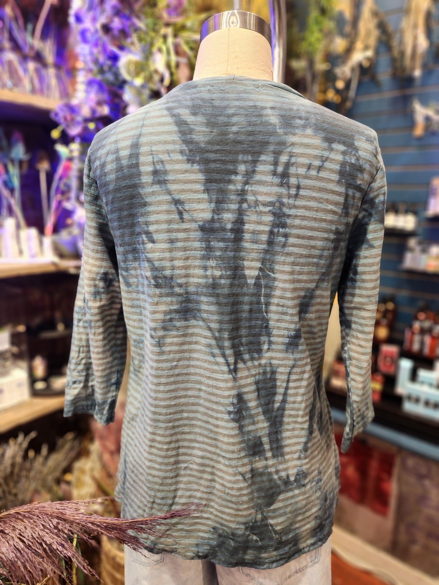 Solstice Stripe Dyed Shirt