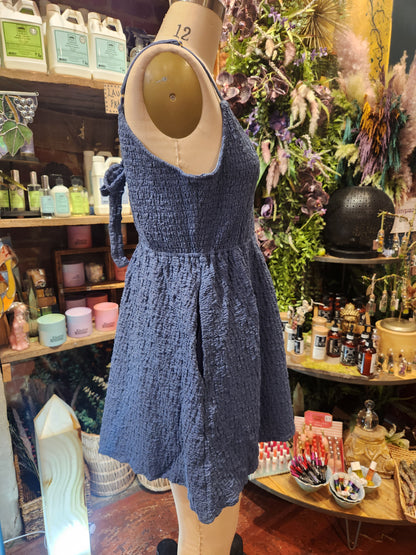 Tank Mini Dress - Dusty Blue