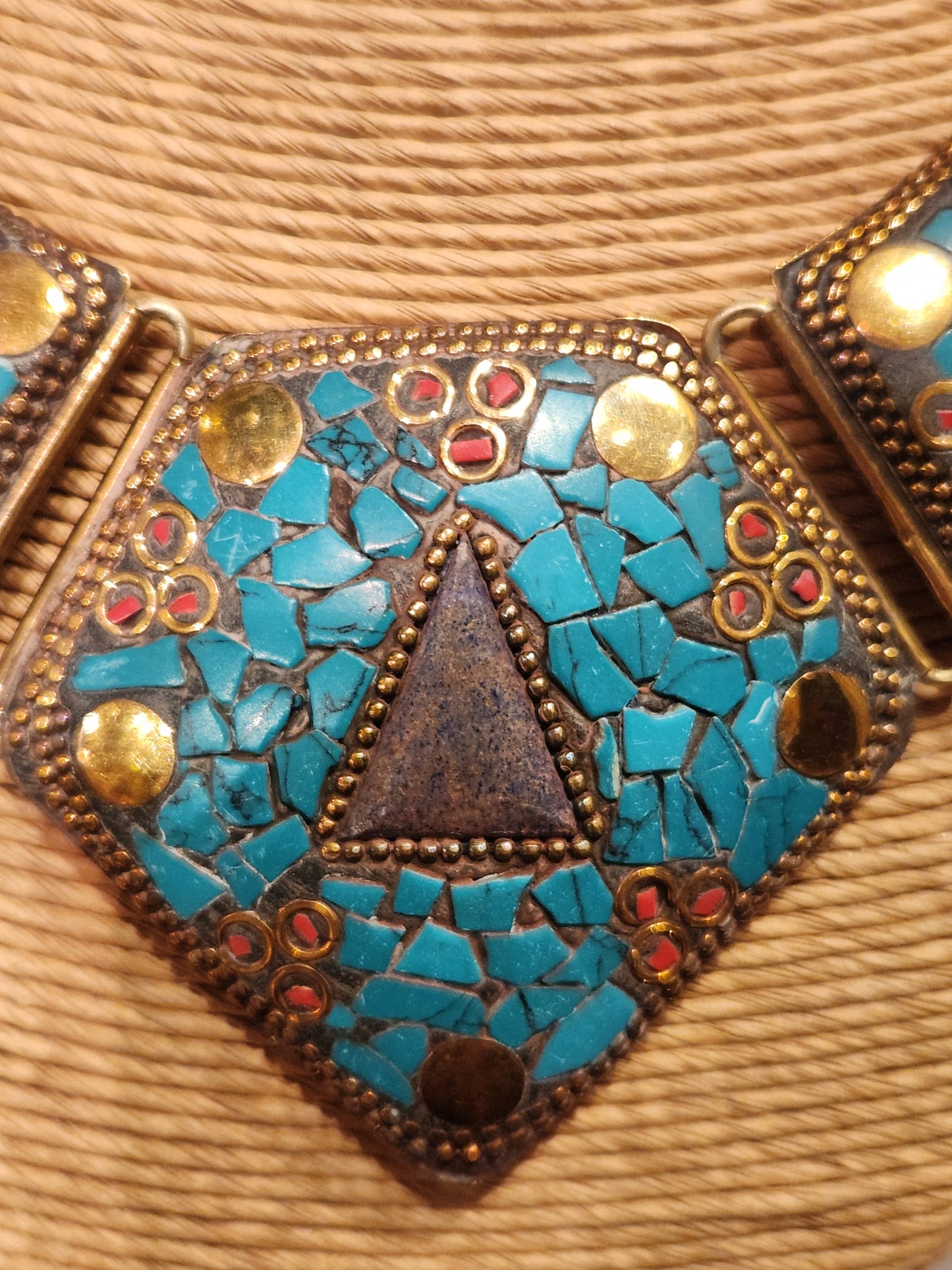 Turquoise Collar Statement Necklace