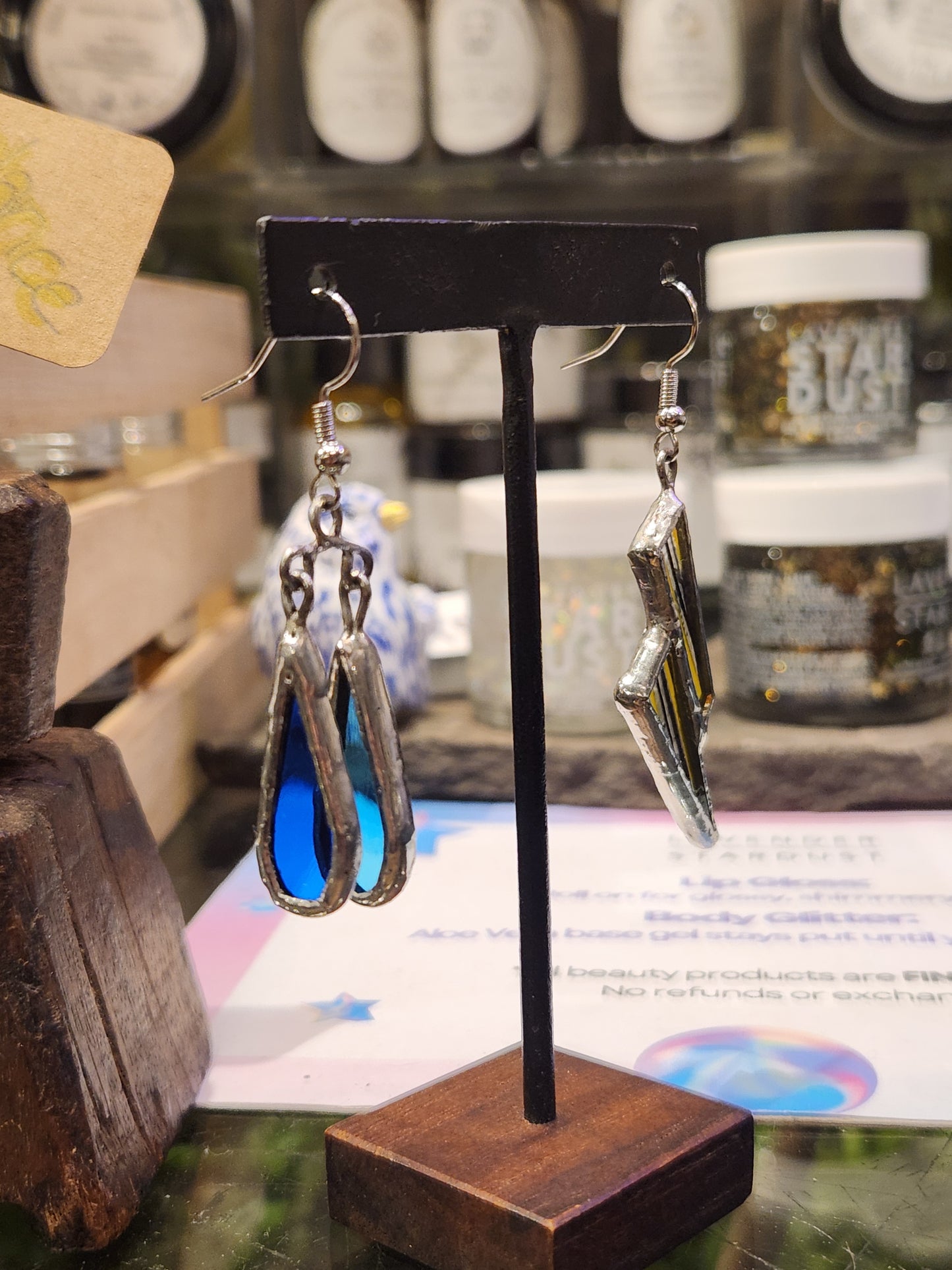 Rain Drop & Lightning Bolt Earrings - *KC35