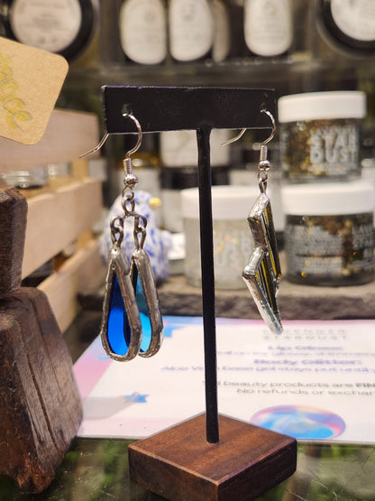 Rain Drop & Lightning Bolt Earrings - *KC35