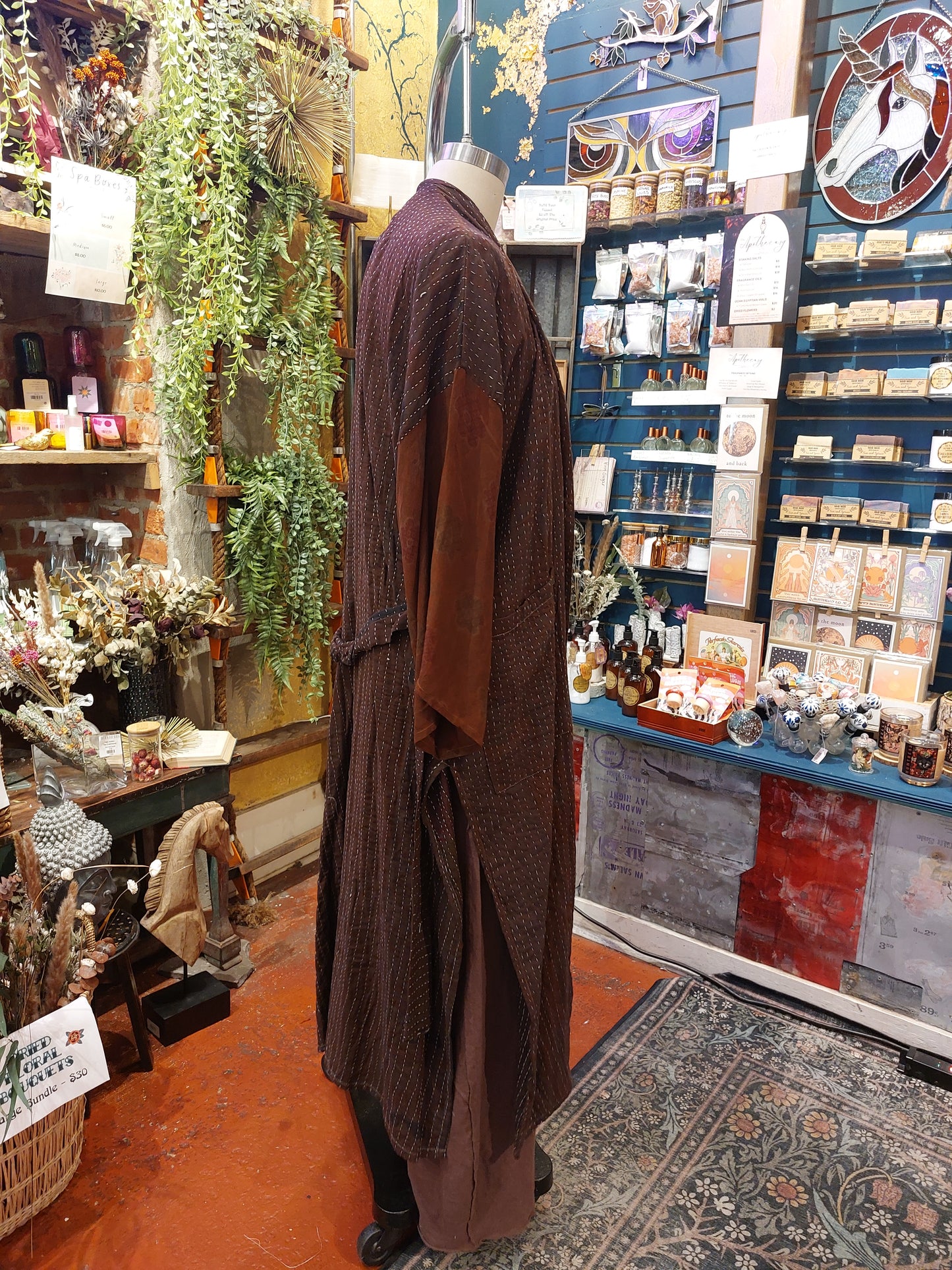 Majestic Caramel Over dye Kimono 1124 180