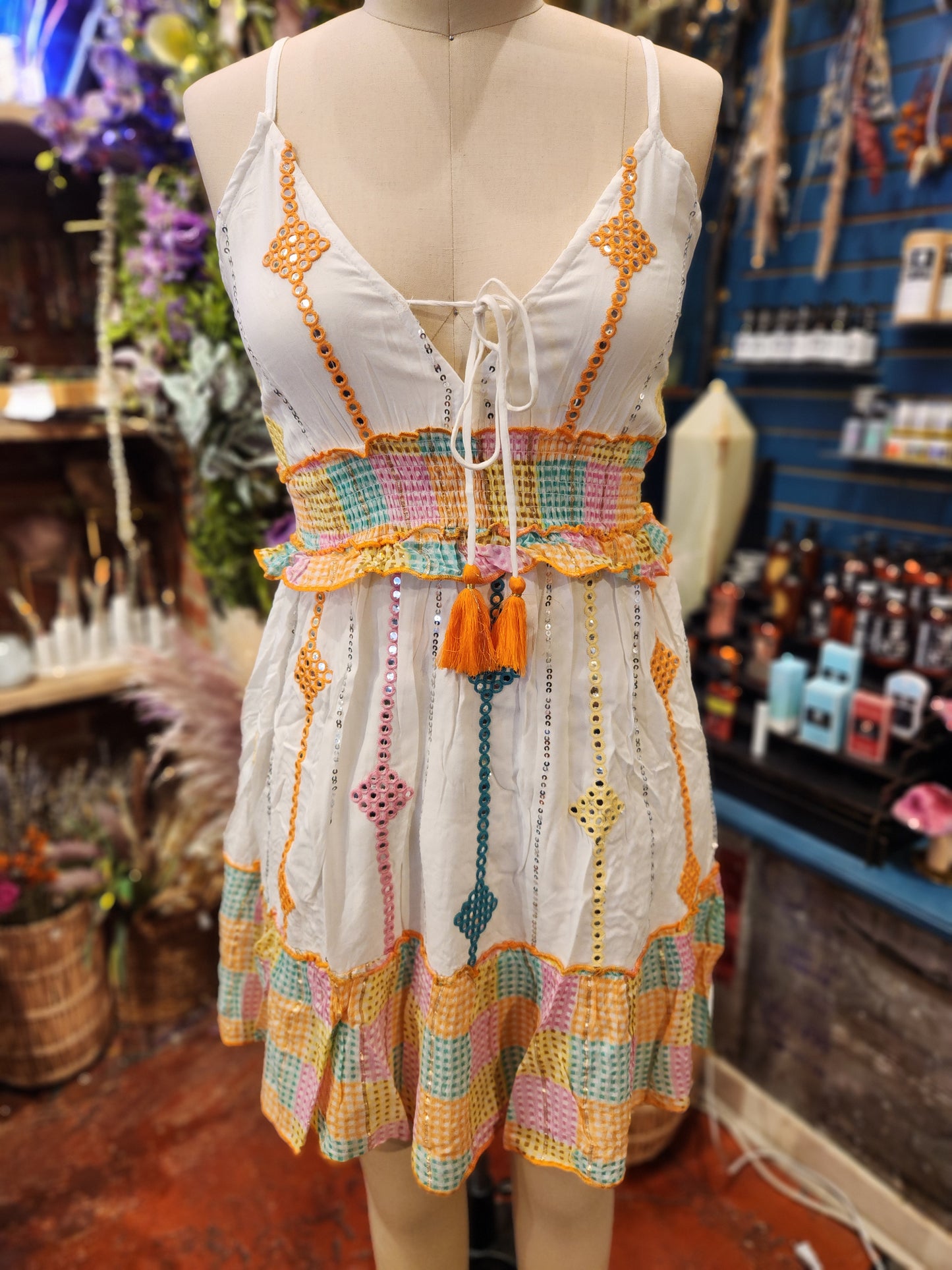 Short Boho Dress