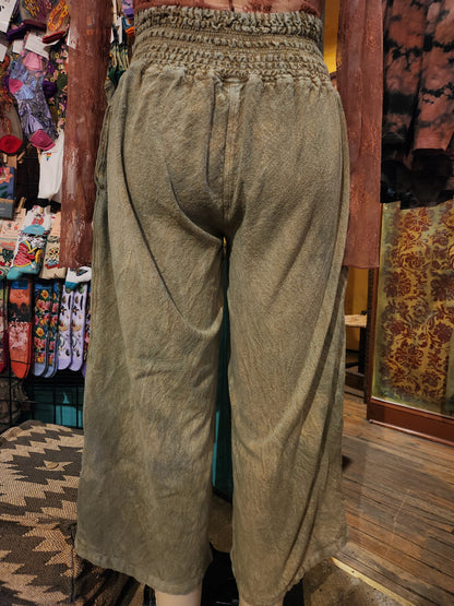Hand Dyed 'Paperlace' Pants