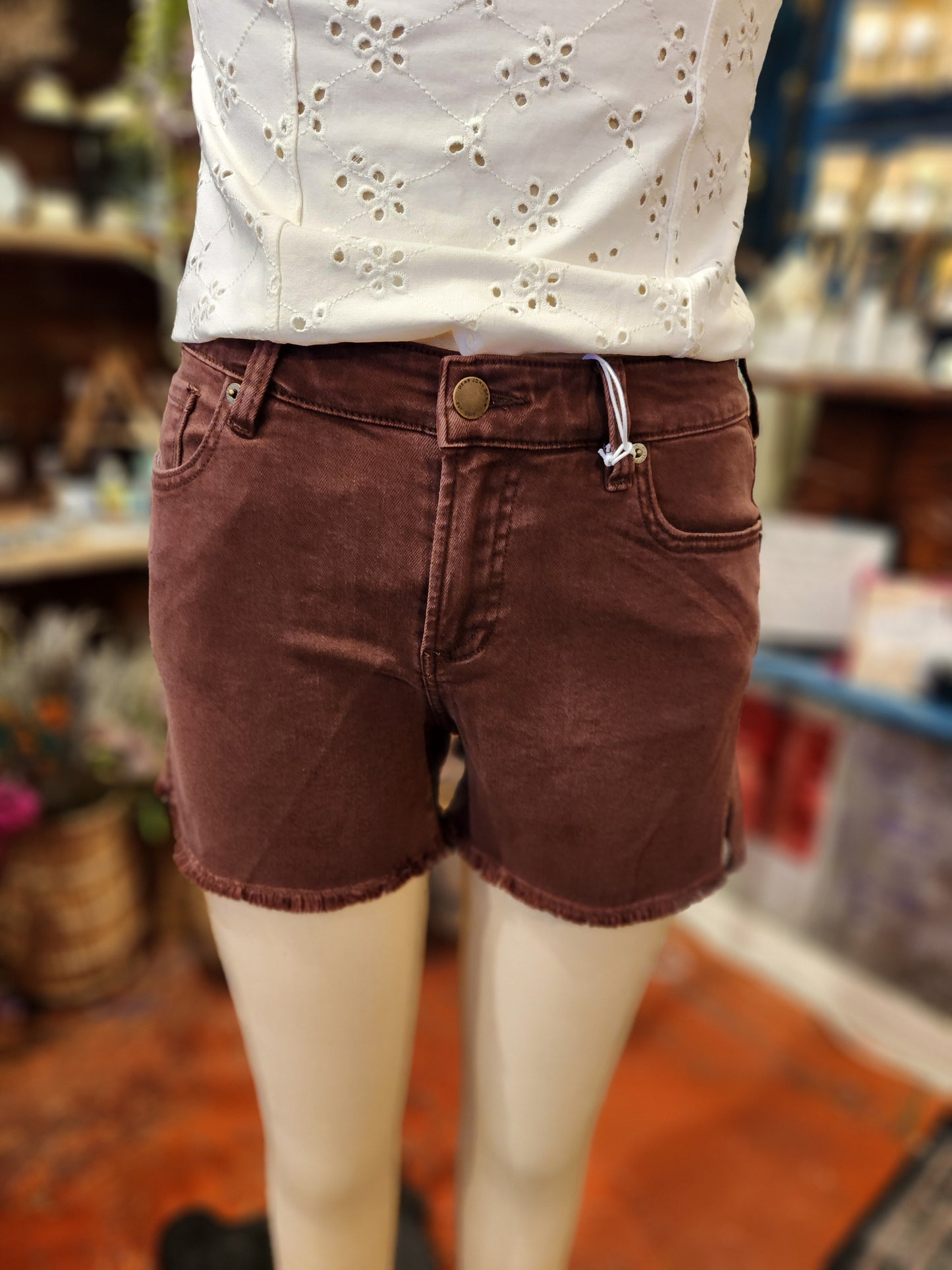 GIGI Shaved Chocolate Shorts