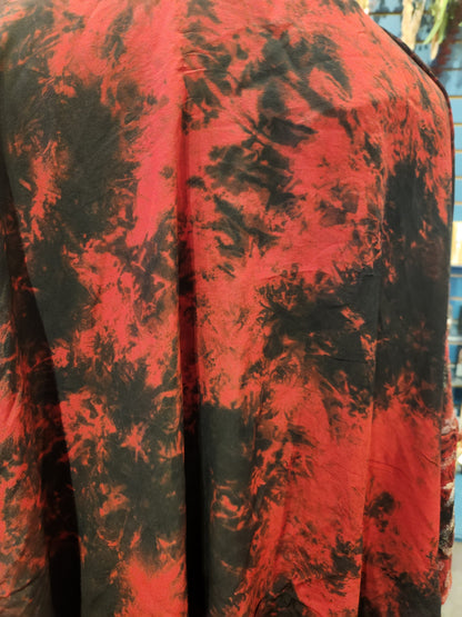 Crepe Sari Summer Nirvana Button Down