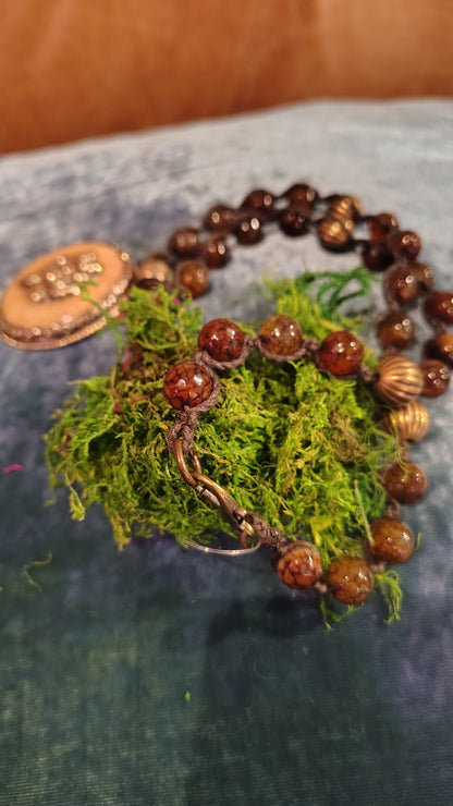 Brown Jade Necklace
