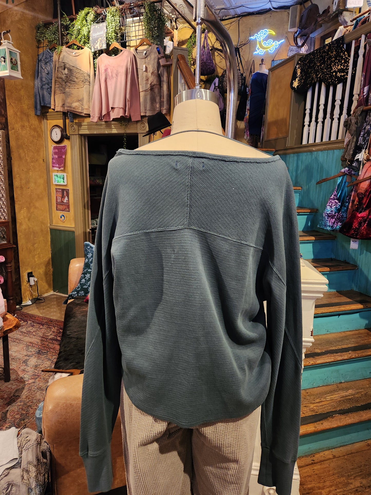 Jess Long Sleeve tee - Seamoss