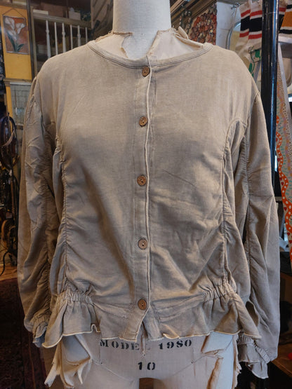 Ruched Short Jacket