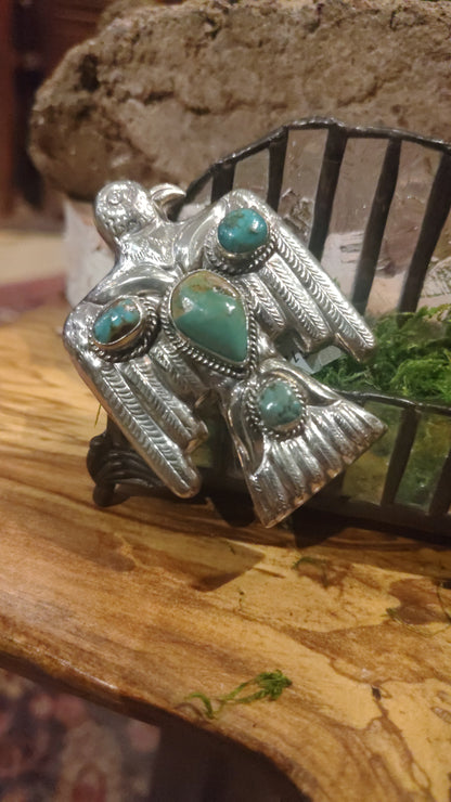 Thunder Bird Turquoise Ring
