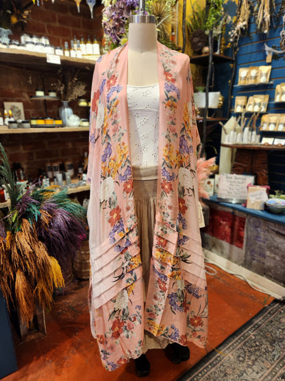 Softness Blooms KImono (one size )