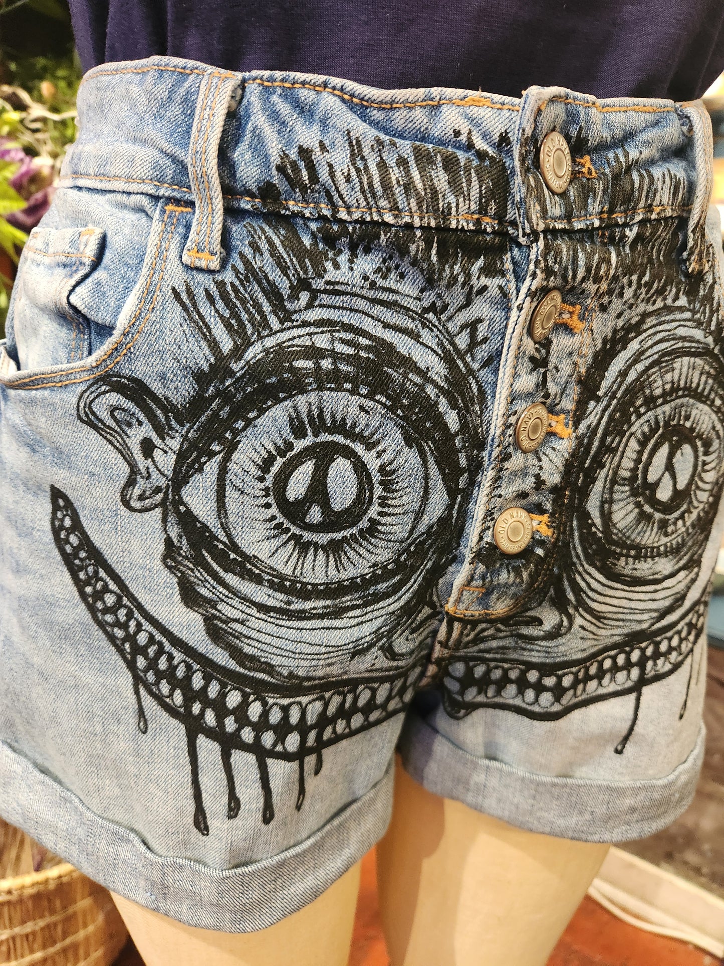Traumatism Art Drool Shorts