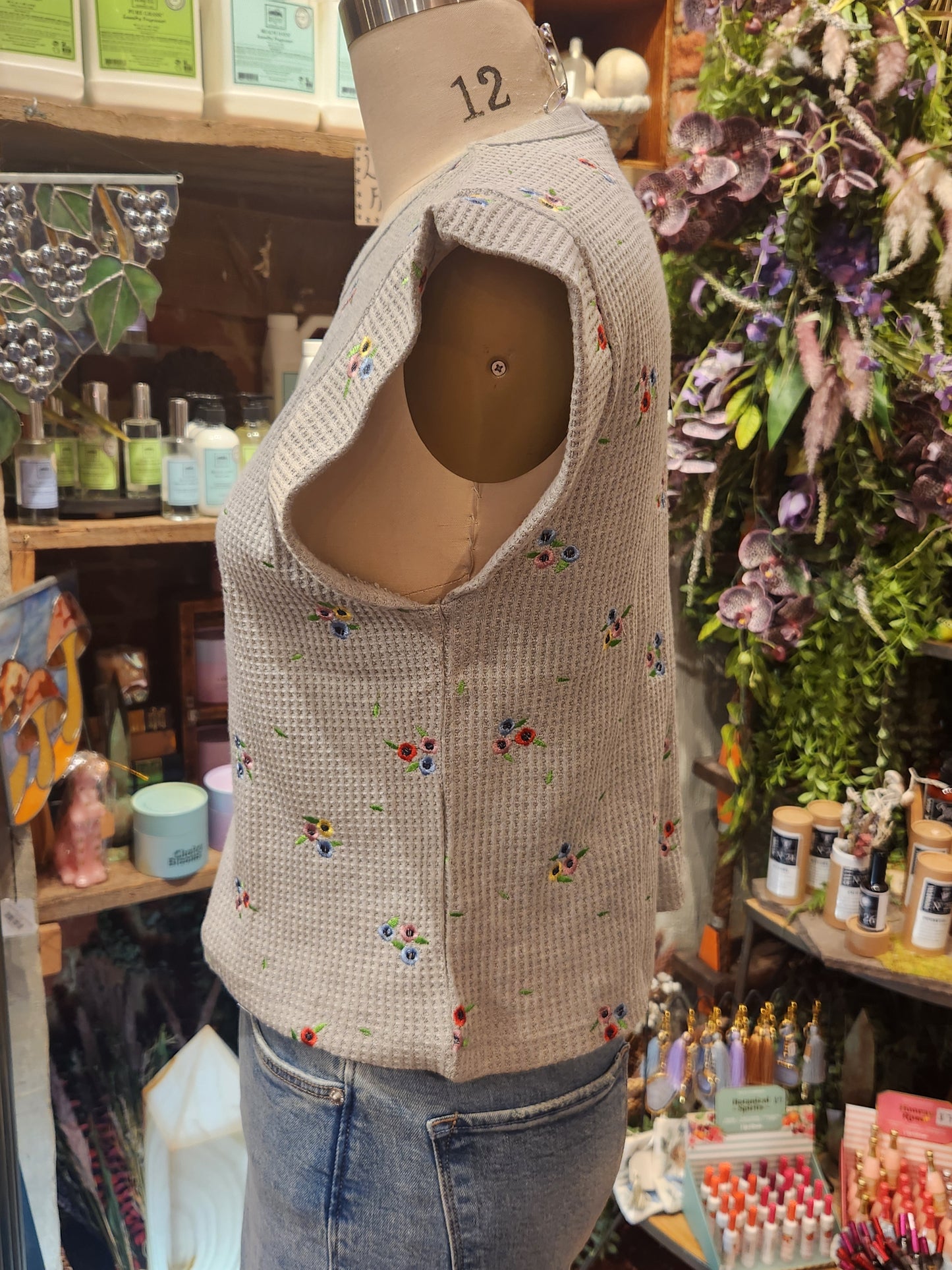 Waffle Thermal Frankee Tee