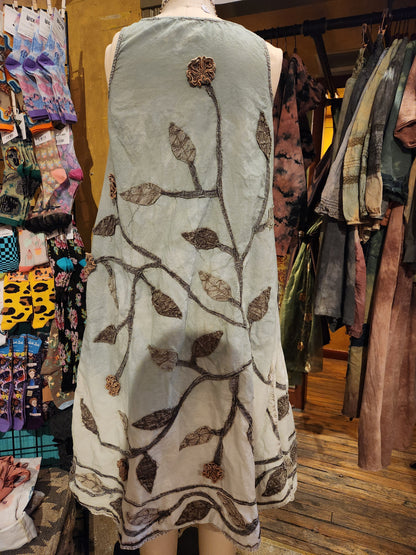 Hand Dyed 'Paperlace' Dress