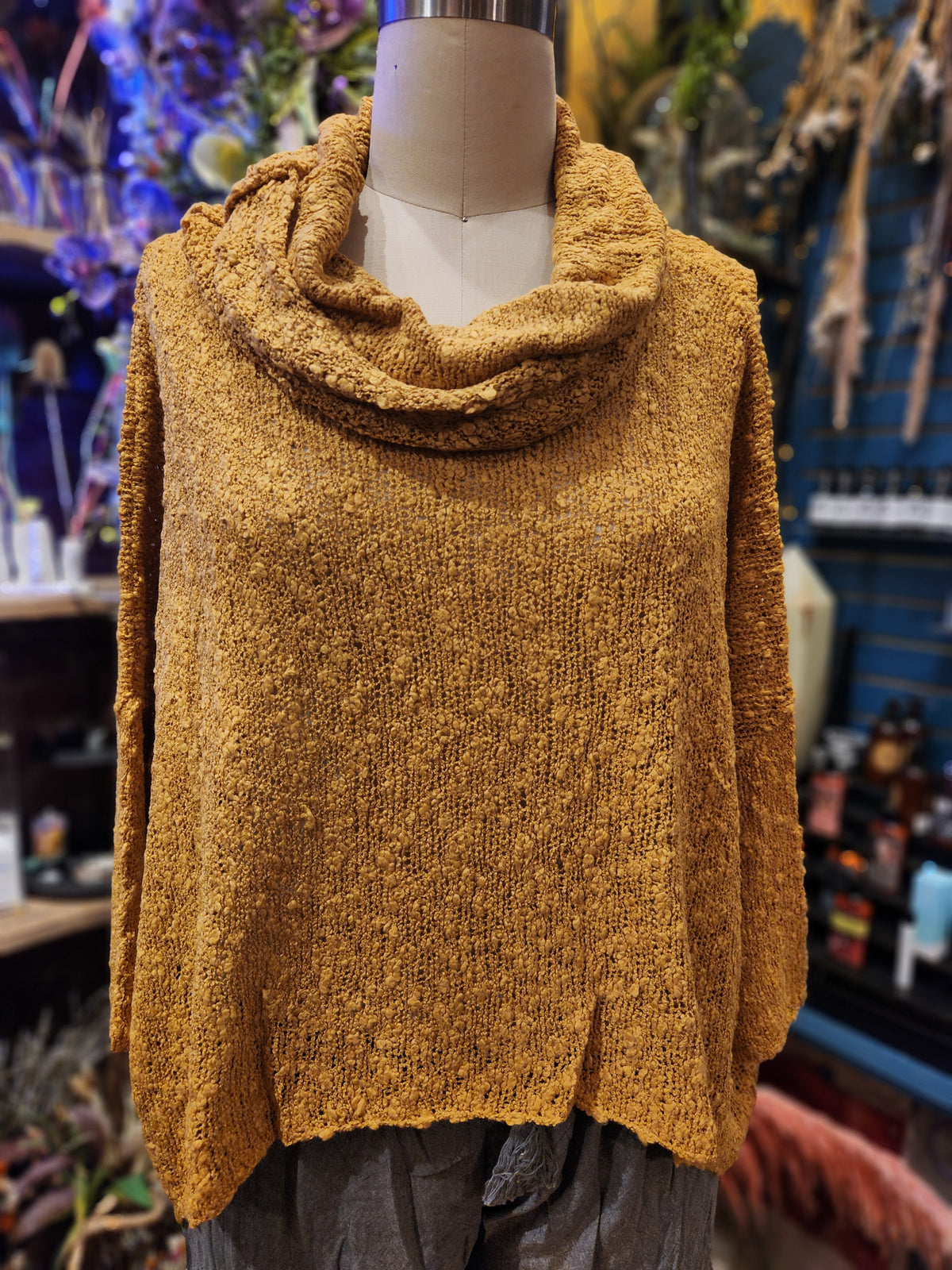 Ophelia Top Cowl Sweater ( One SIze)