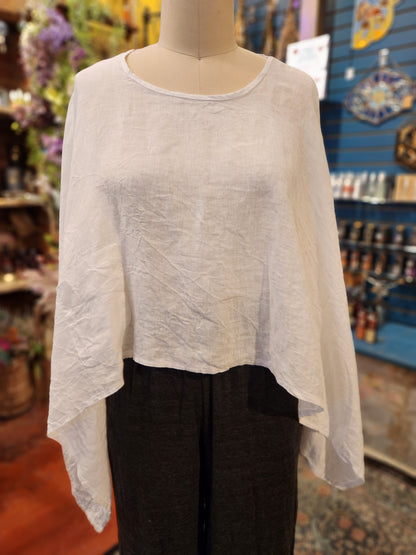 One Pocket Cape Top