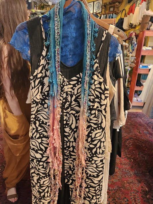 Fringe Scarf - OOAK #18