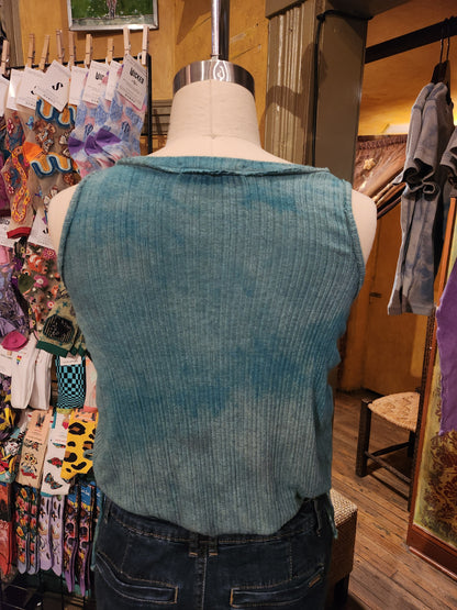 Hand Dyed 'Project Social' Tank Top