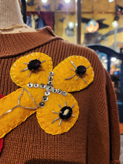 Pierced Heart Sweater - Christine Strait*