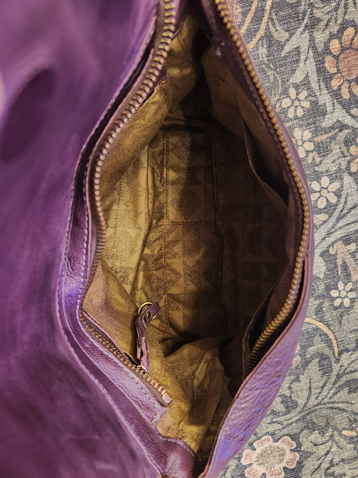 Horton Grape Leather Bag
