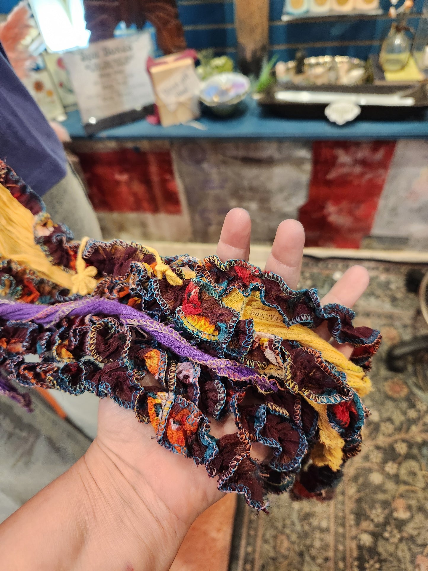 Fringe Scarf - OOAK #32