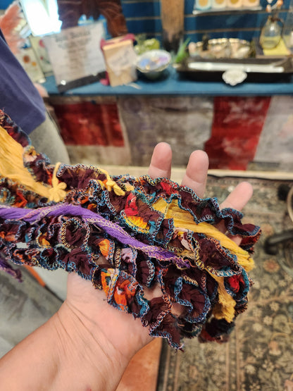 Fringe Scarf - OOAK #32