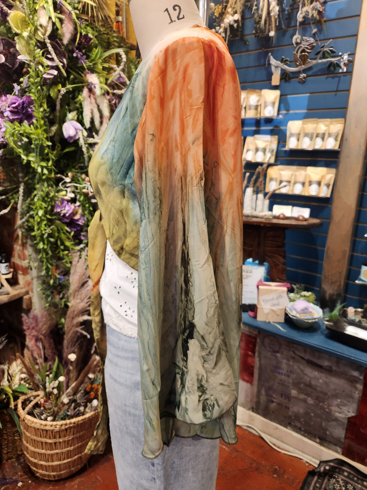 Tie Dye Shrug ( multiple colors available )
