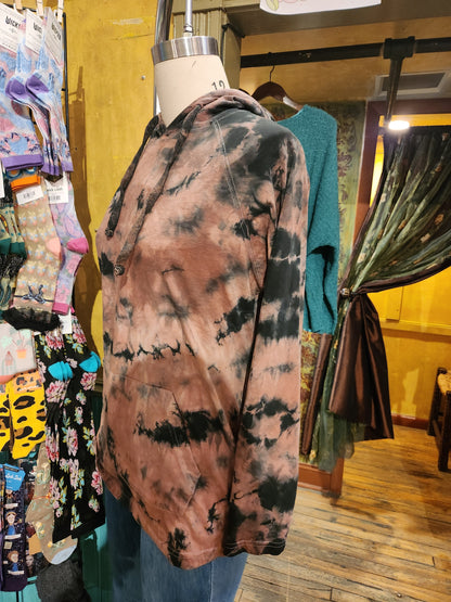 Hand Dyed Hawks Bay Men's Light Weight Hoodie (choose color)