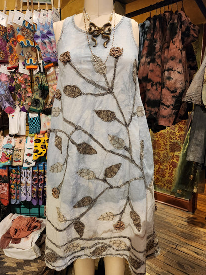 Hand Dyed 'Paperlace' Dress