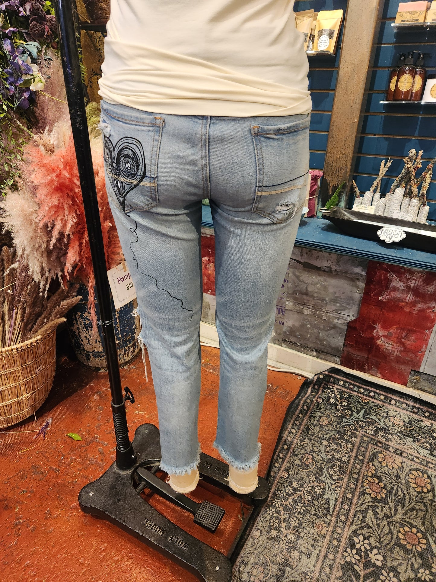 Traumatism Art Nope Skinny Jean