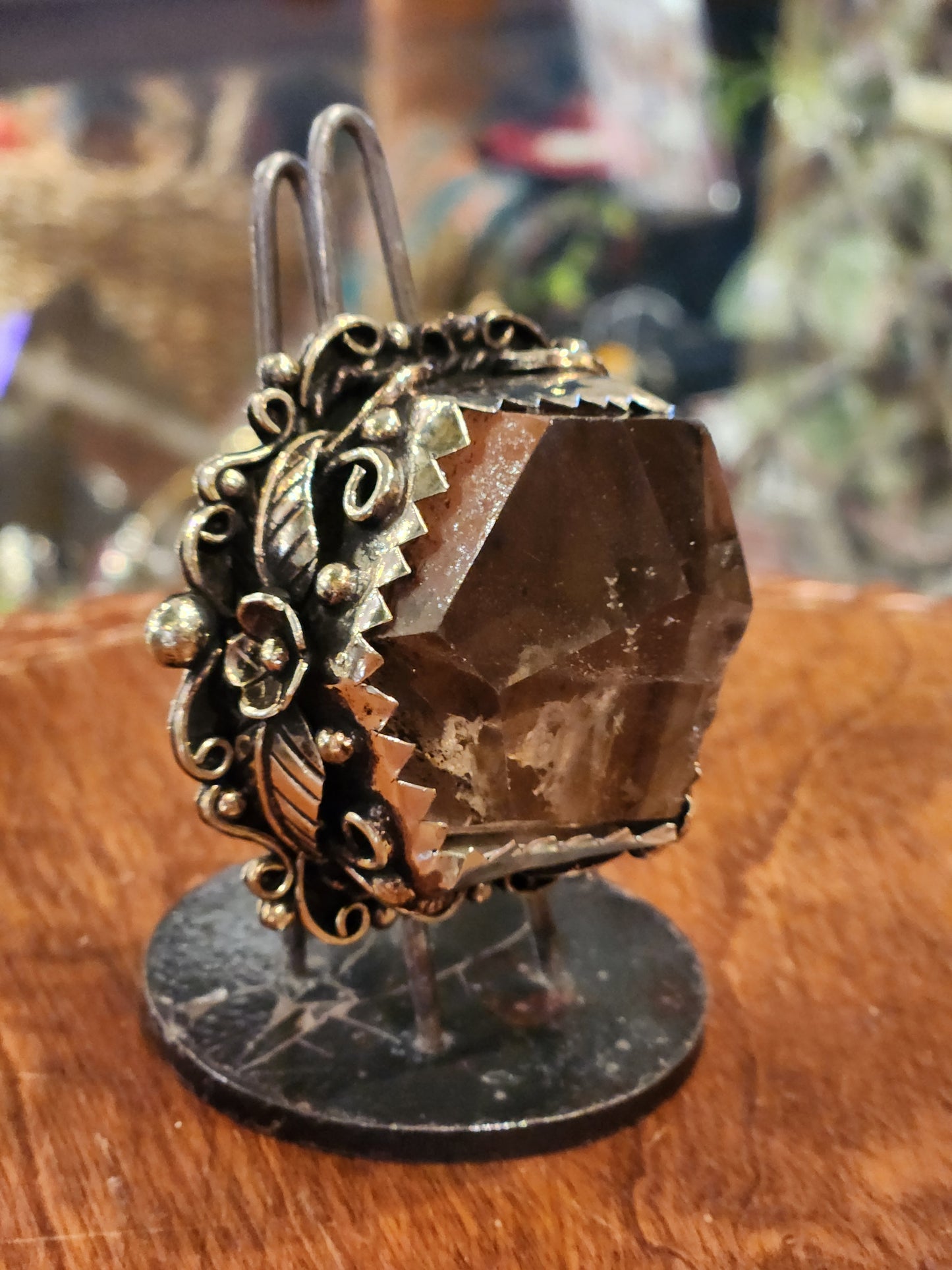 Natural Smokey Quartz Ring