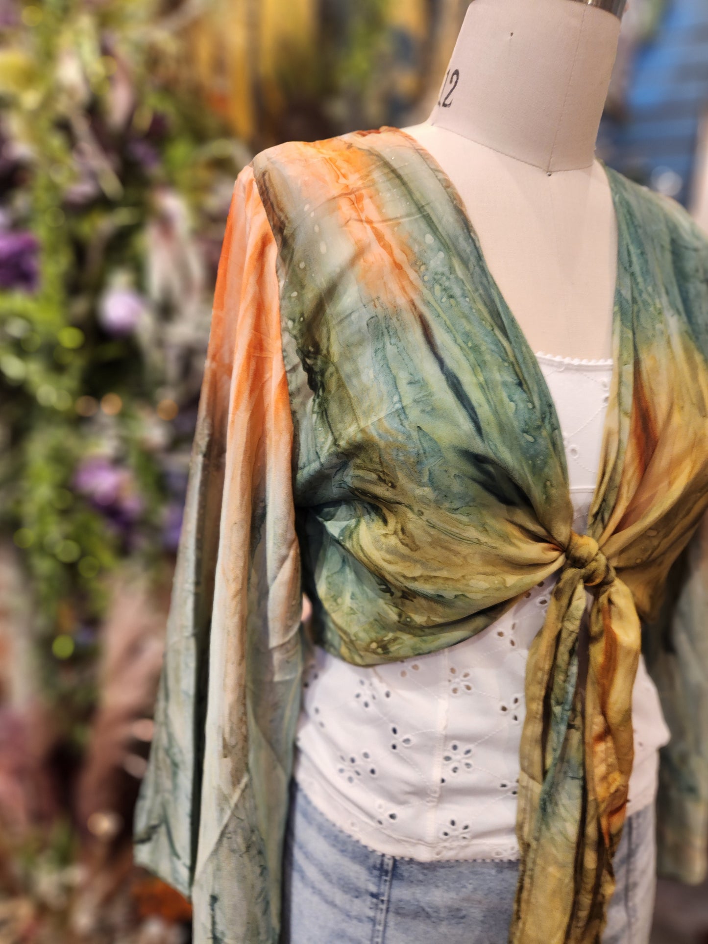 Tie Dye Shrug ( multiple colors available )