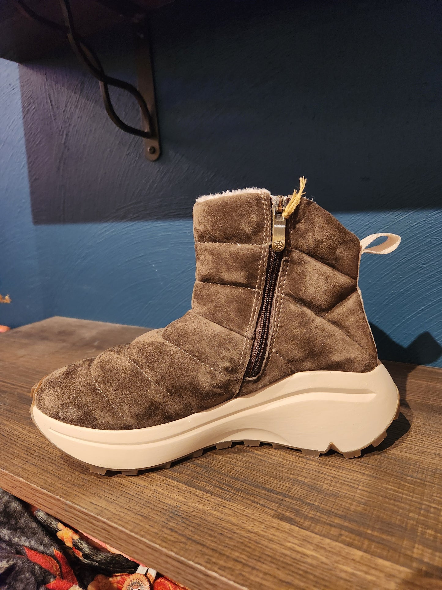 Brooke Quilted Tech Boot - Cuba Brown