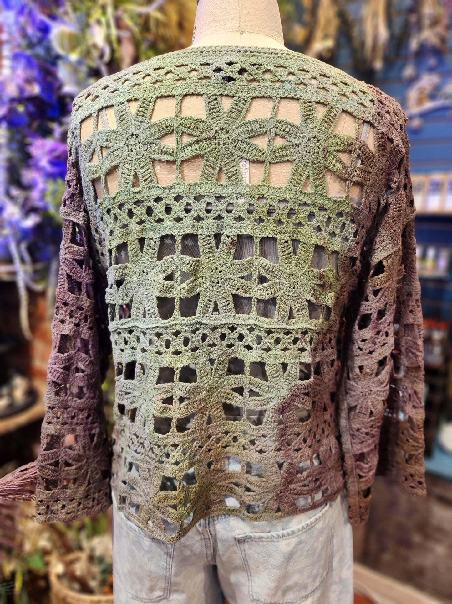 Cool Breeze Crochet Flower Top
