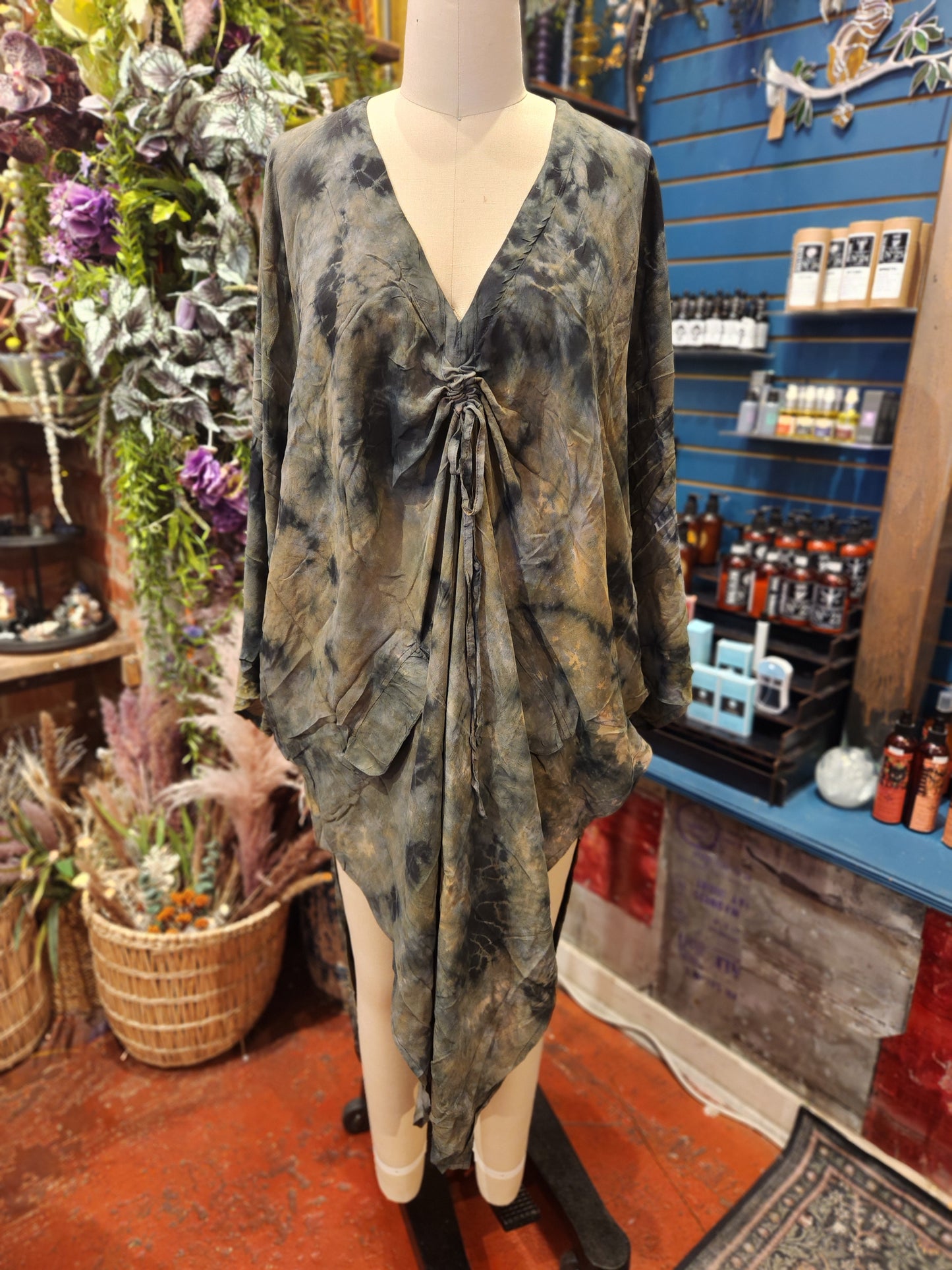 Crepe Sari Moondance Muu