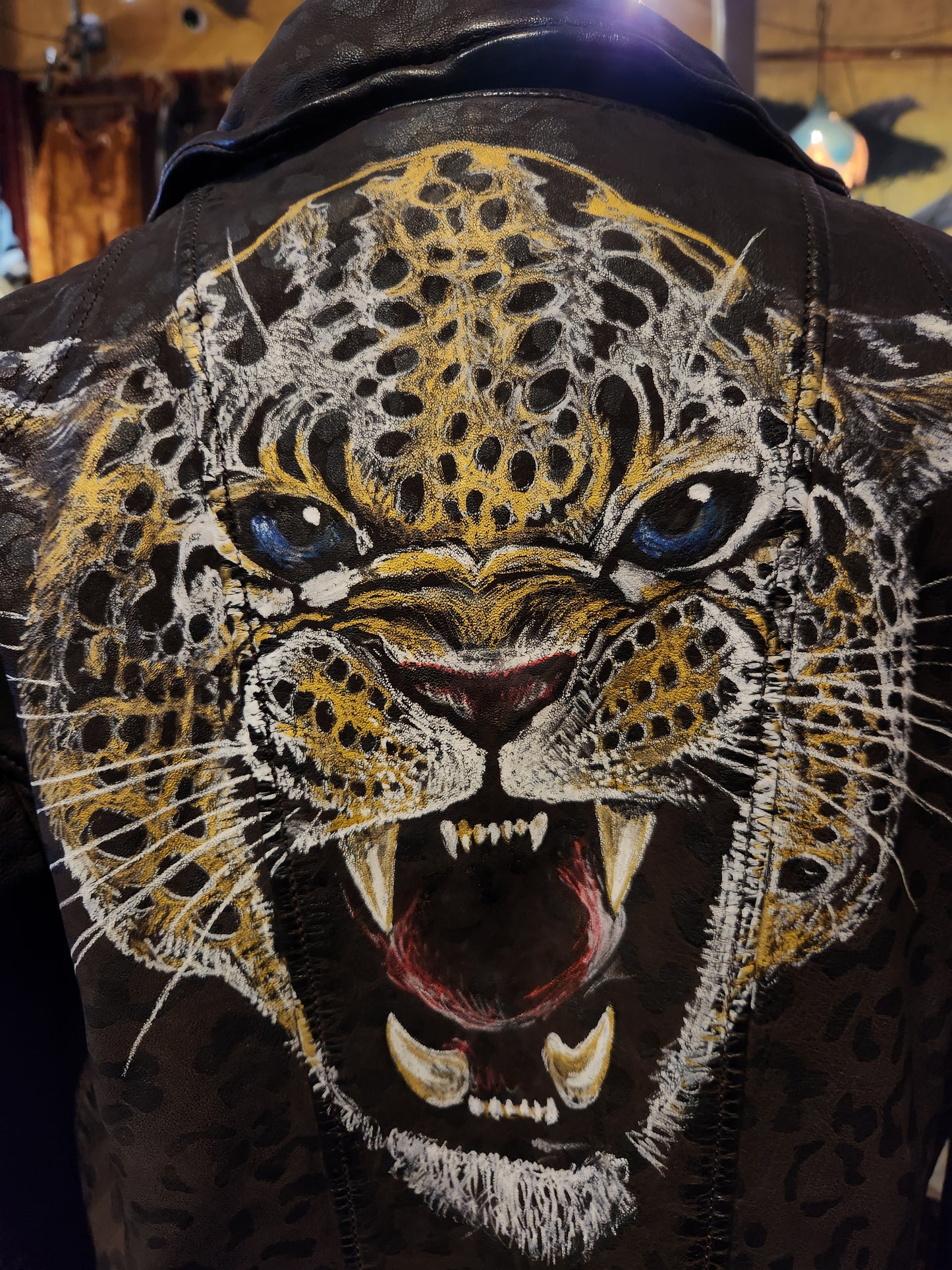 Feral Hiss Mauritius Leather Jacket-Thom Little*