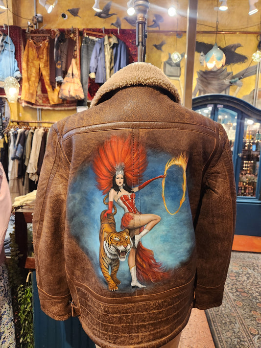 Circus Queen Mauritius Leather Jacket - Michaela Davis*